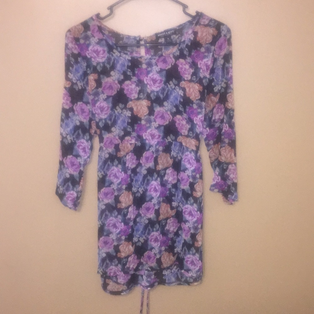 Floral print shirt or dress